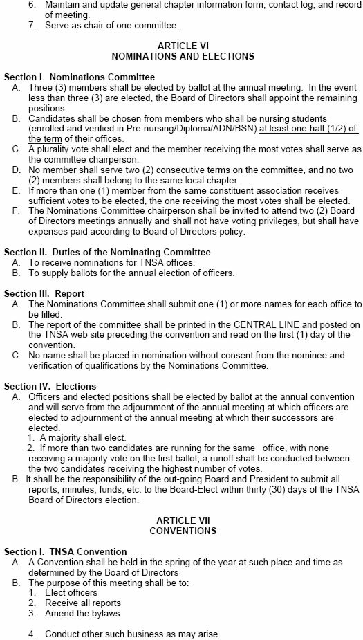 Bylaws Page 6